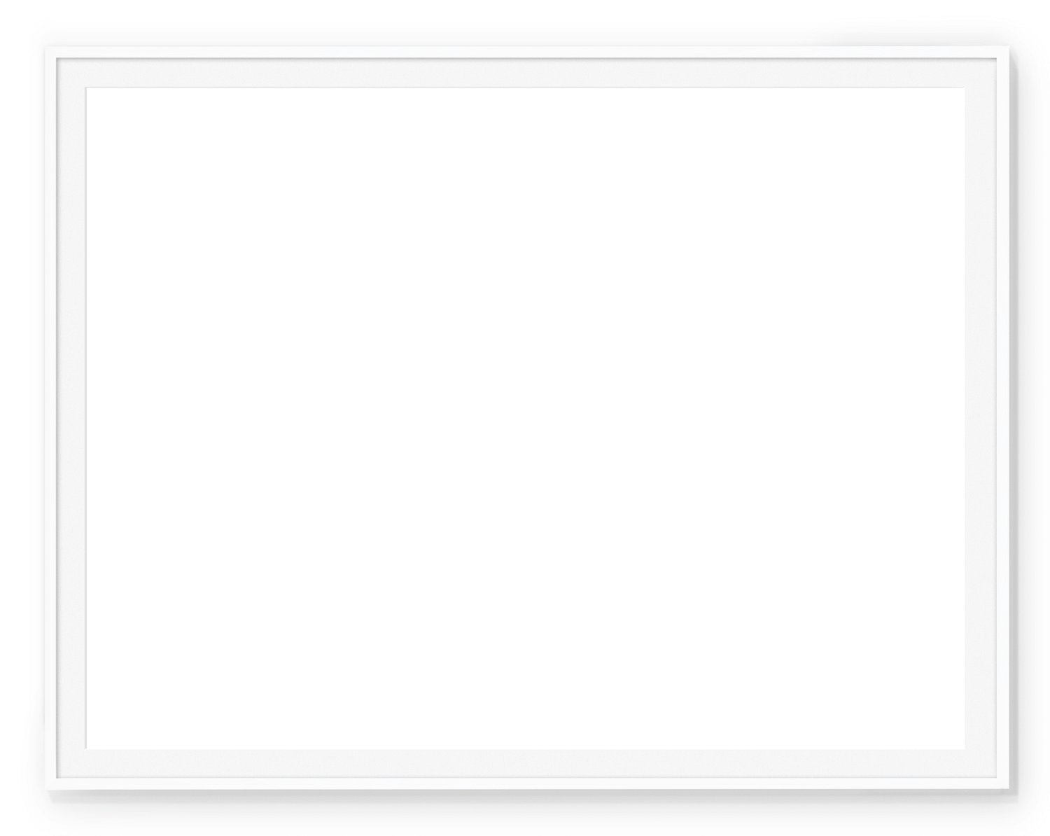 Rahmen Weiß